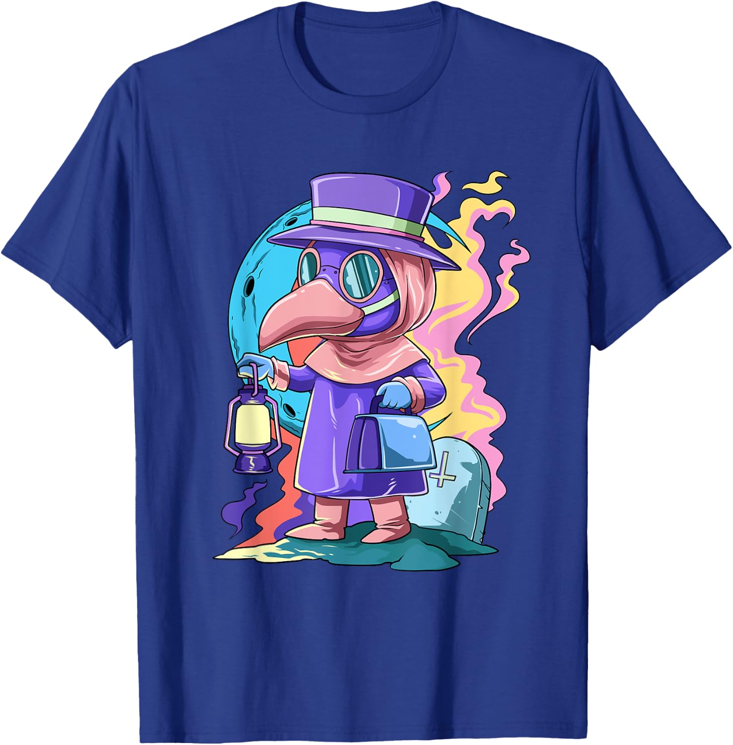 Kawaii Plague Doctor Pastel Goth Medieval T-Shirt - T-Shirt | Royal