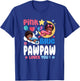 Pink Or Blue Pawpaw Loves You Baby Gender Reveal Party T-Shirt - T-Shirt | Royal