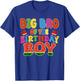 Big Bro of The Birthday Boy Melon Family Matching Funny T-Shirt - T-Shirt | Royal