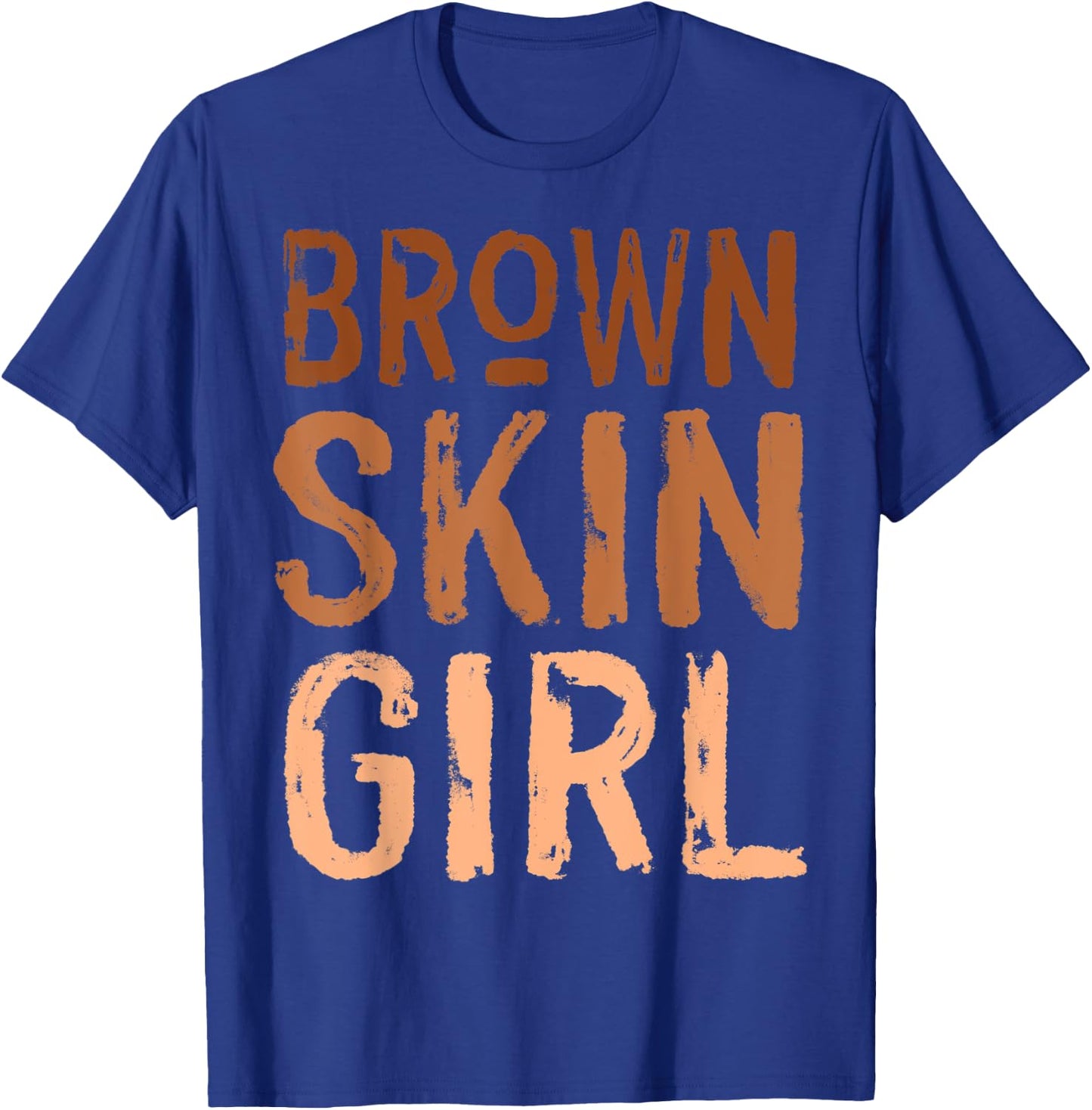 Funny Brown Skin Girl Melanin Queen Juneteenth Women Melanin T-Shirt - T-Shirt | Royal
