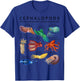 The Cephalopod: Octopus, Squid, Cuttlefish, and Nautilus T-Shirt - T-Shirt | Royal