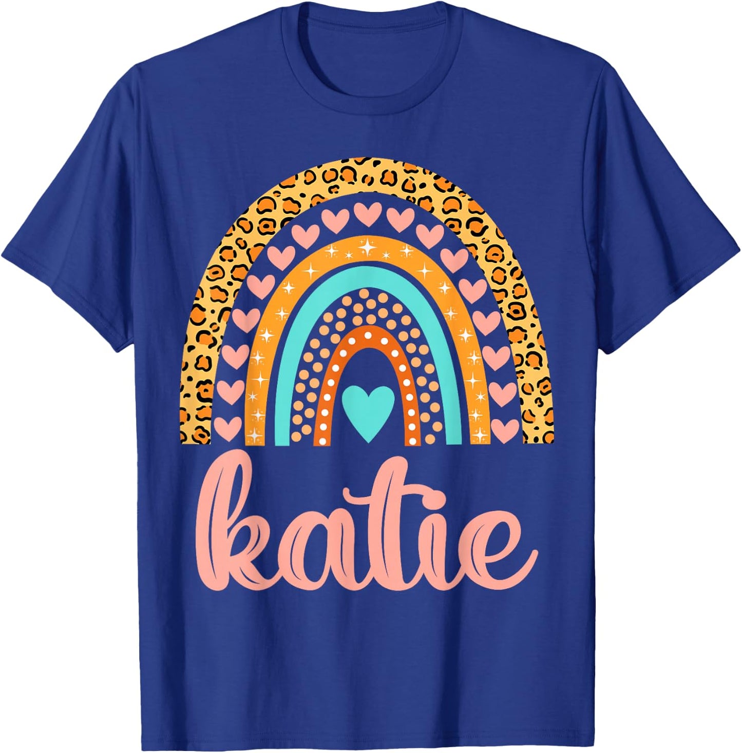 Katie Katie Name Birthday Shirt Gift T-Shirt - T-Shirt | Royal