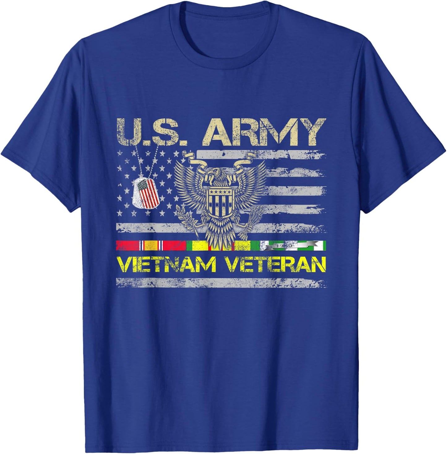 U.S Army Vietnam Veteran T Shirt Vietnam War Veterans Day T-Shirt - T-Shirt | Royal