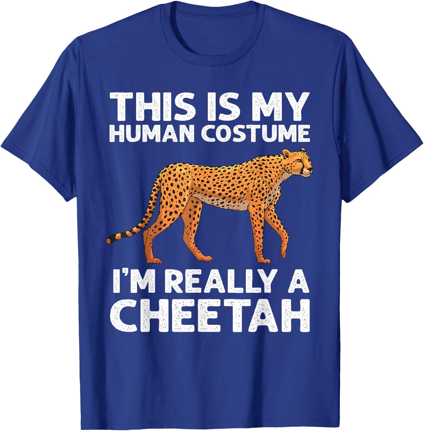 Funny Cheetah Design for Boys Girls Leopard Safari Wildlife T-Shirt - T-Shirt | Royal