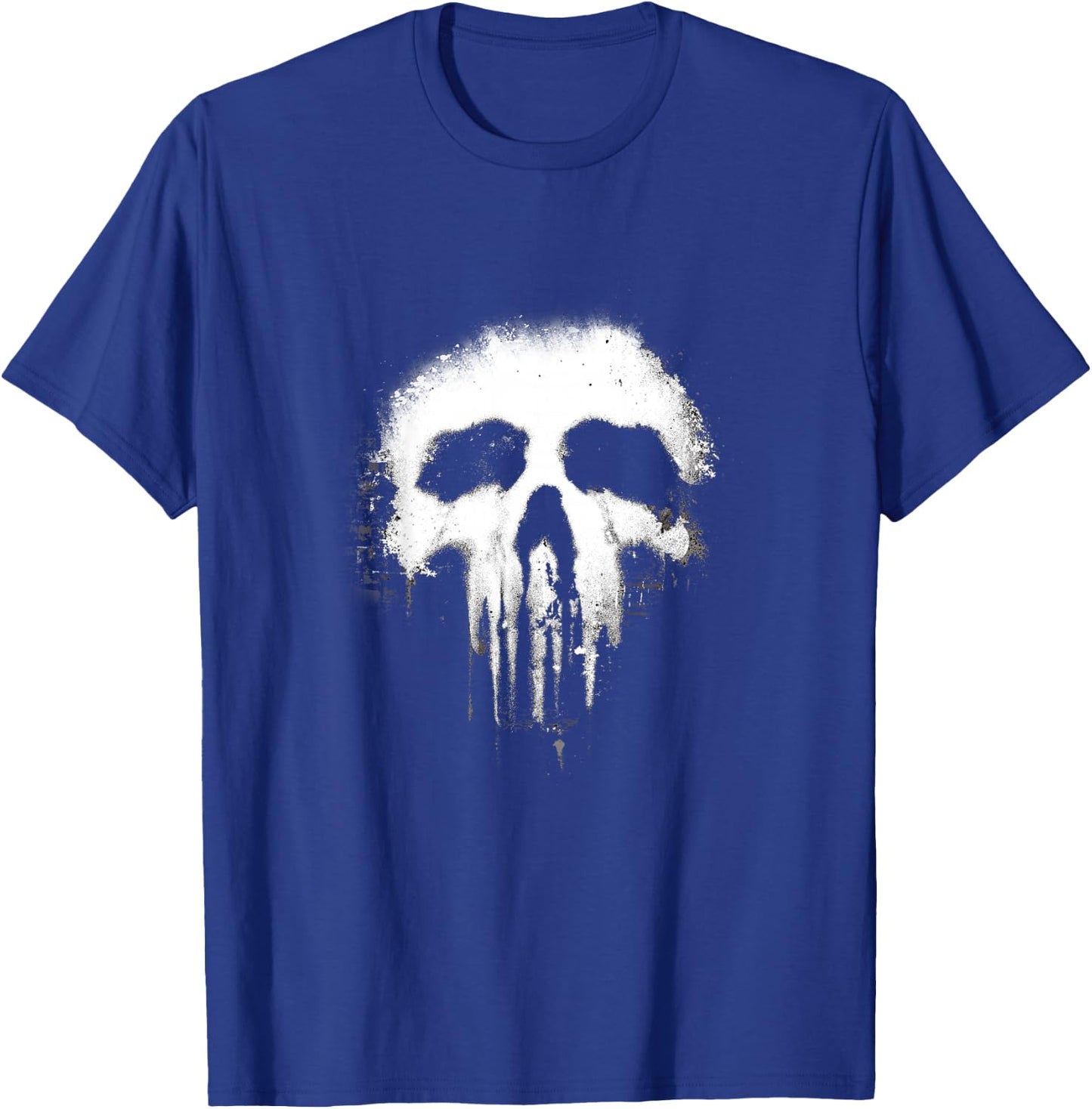 Kids Marvel The Punisher Grunge Skull Logo Kids Graphic T-Shirt - T-Shirt | Royal