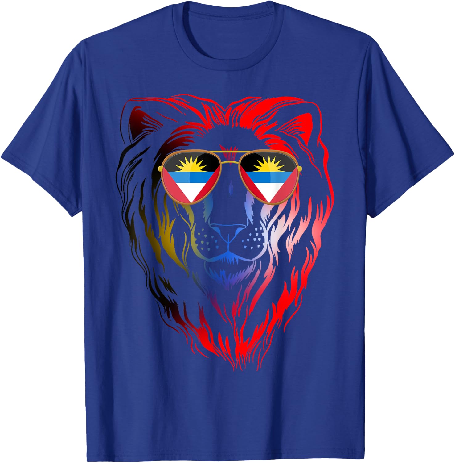 Antigua and Barbuda T-Shirt - T-Shirt | Royal