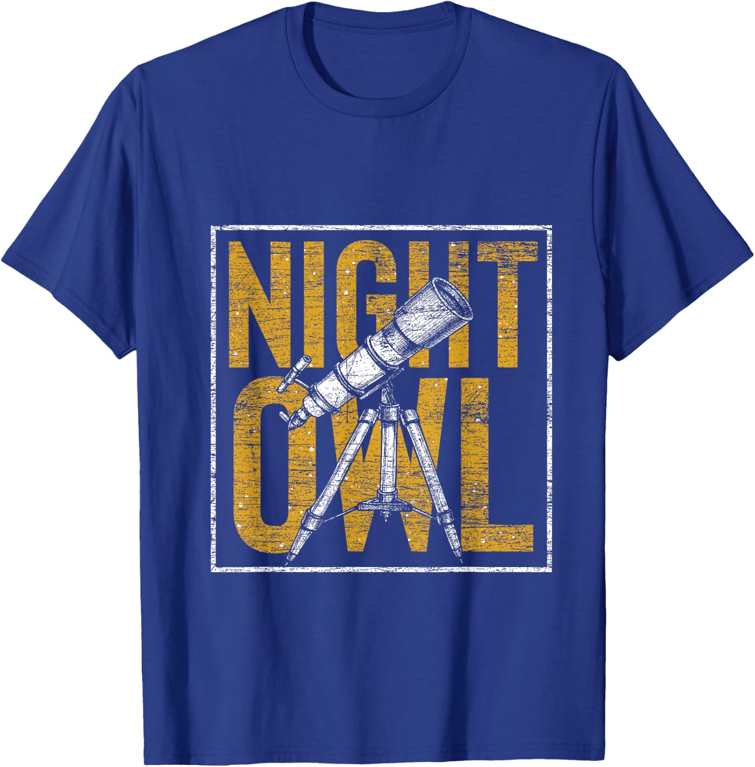 Stargazing Scientist Stars Constellation Gift Astronomy T-Shirt - T-Shirt | Royal