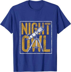 Stargazing Scientist Stars Constellation Gift Astronomy T-Shirt - T-Shirt | Royal