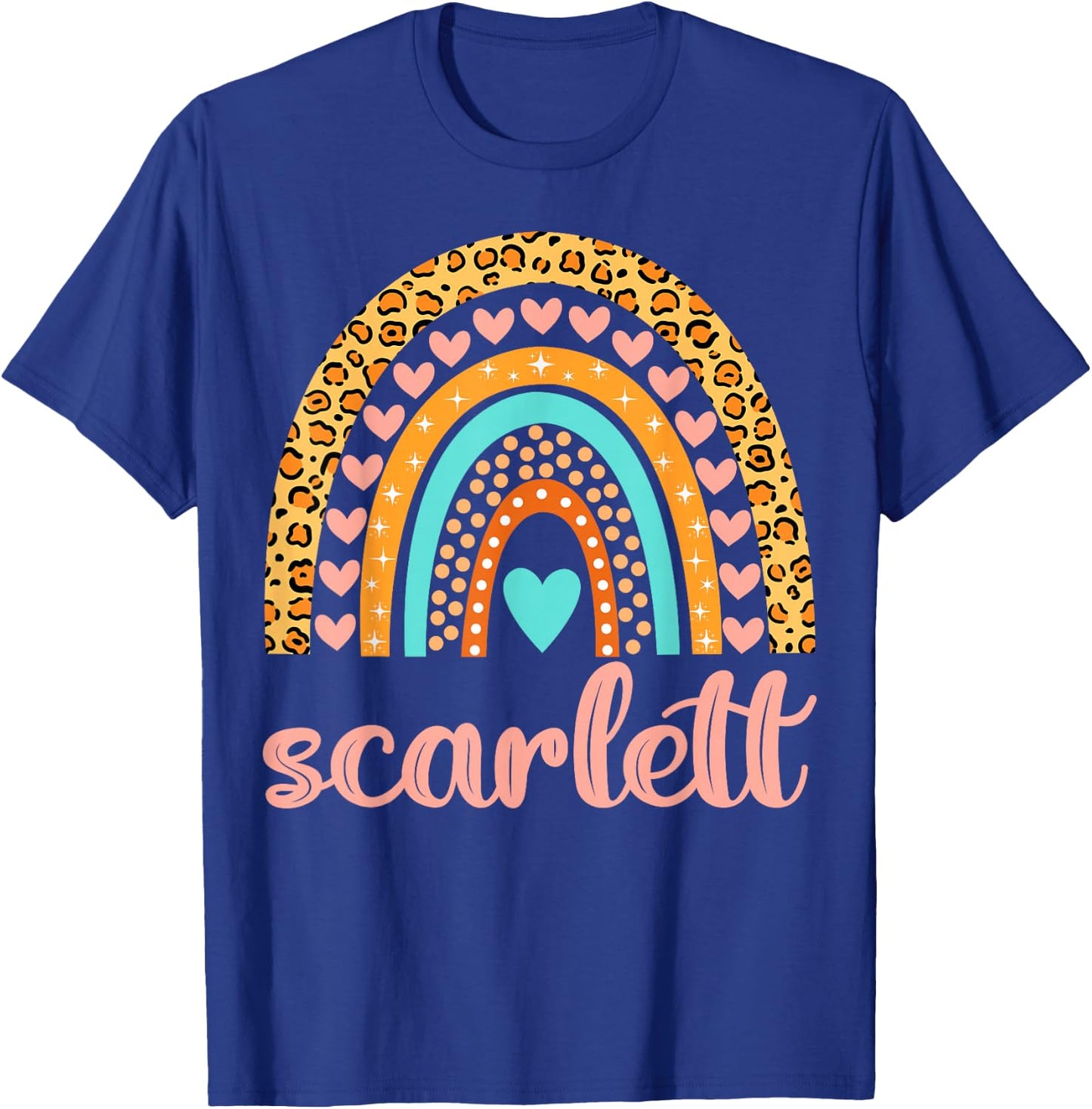 Scarlett Scarlett Name Birthday Shirt Gift T-Shirt - T-Shirt | Royal