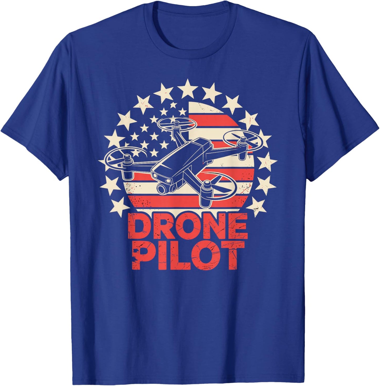 Drone Pilot T-Shirt - T-Shirt | Royal