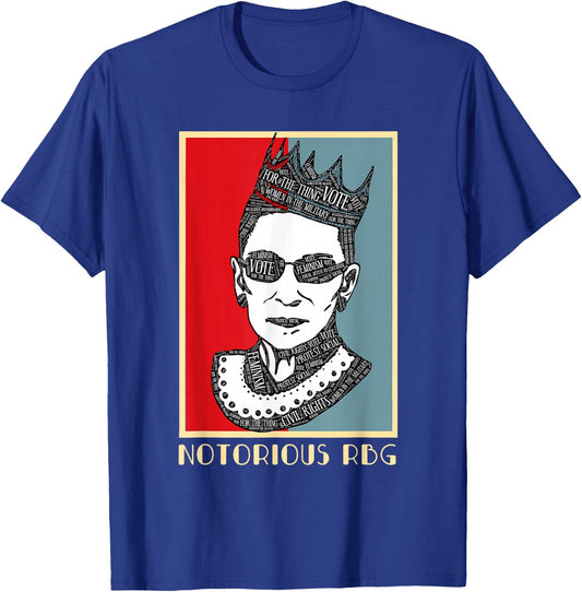 Funny Rbg Costume Ruth Bader - What Would Rbg Do Gift Rbg T-Shirt - T-Shirt | Royal