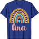 Lina Lina Name Birthday Shirt Gift T-Shirt - T-Shirt | Royal