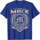 Team MACK Lifetime Member Vintage MACK Family T-Shirt - T-Shirt | Royal