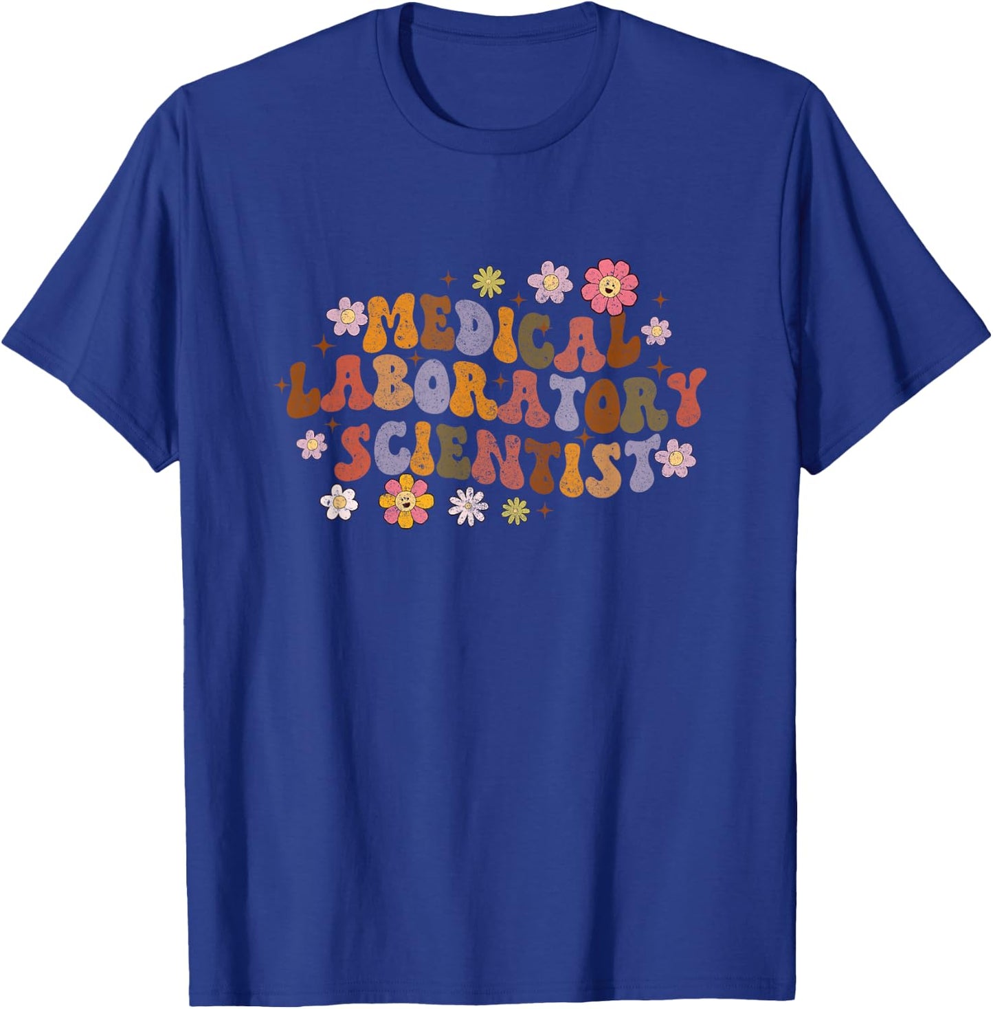 Medical Laboratory Scientist Medical Lab Tech Laboratory T-Shirt - T-Shirt | Royal