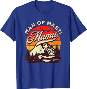 Mamu Man of Masti, Cool Pakistani Mamu Desi Uncle T-Shirt - T-Shirt | Royal