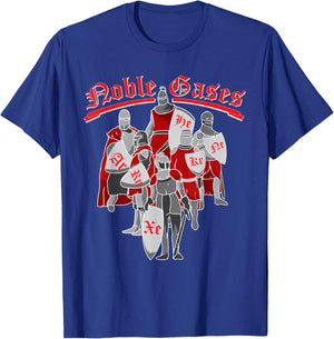 Funny Noble Gases Science Loving Men, Women, Girls and Boys T-Shirt - T-Shirt | Royal