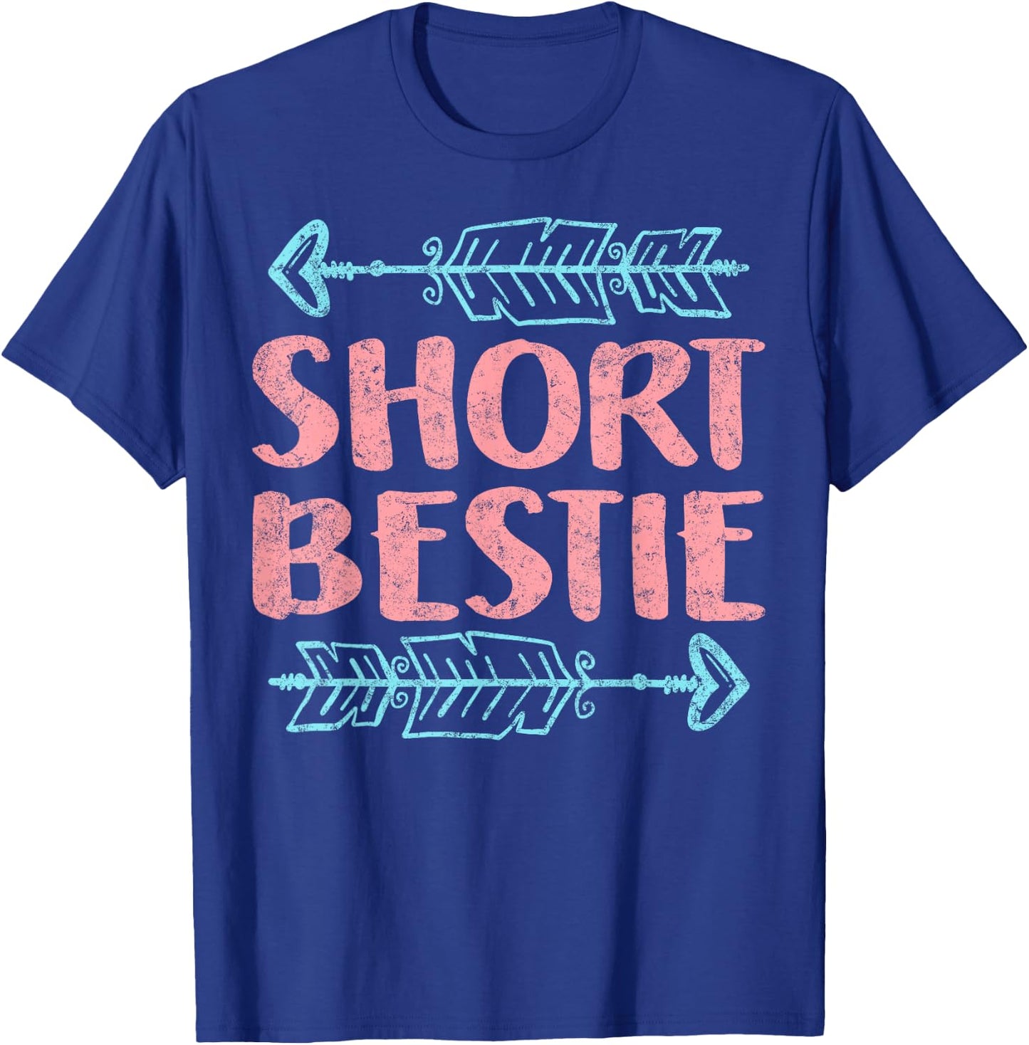 Best Friends Matching Tall Short Bestie Birthday BFF Besties T-Shirt - T-Shirt | Royal