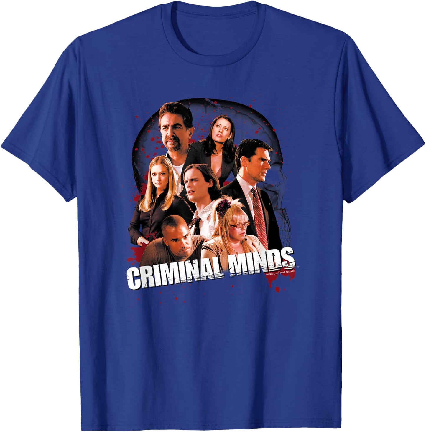 Criminal Minds Brain Trust T-Shirt - T-Shirt | Royal