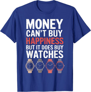 It Does Buy Watches Watch Collecting Watch Collector T-Shirt - T-Shirt | Royal