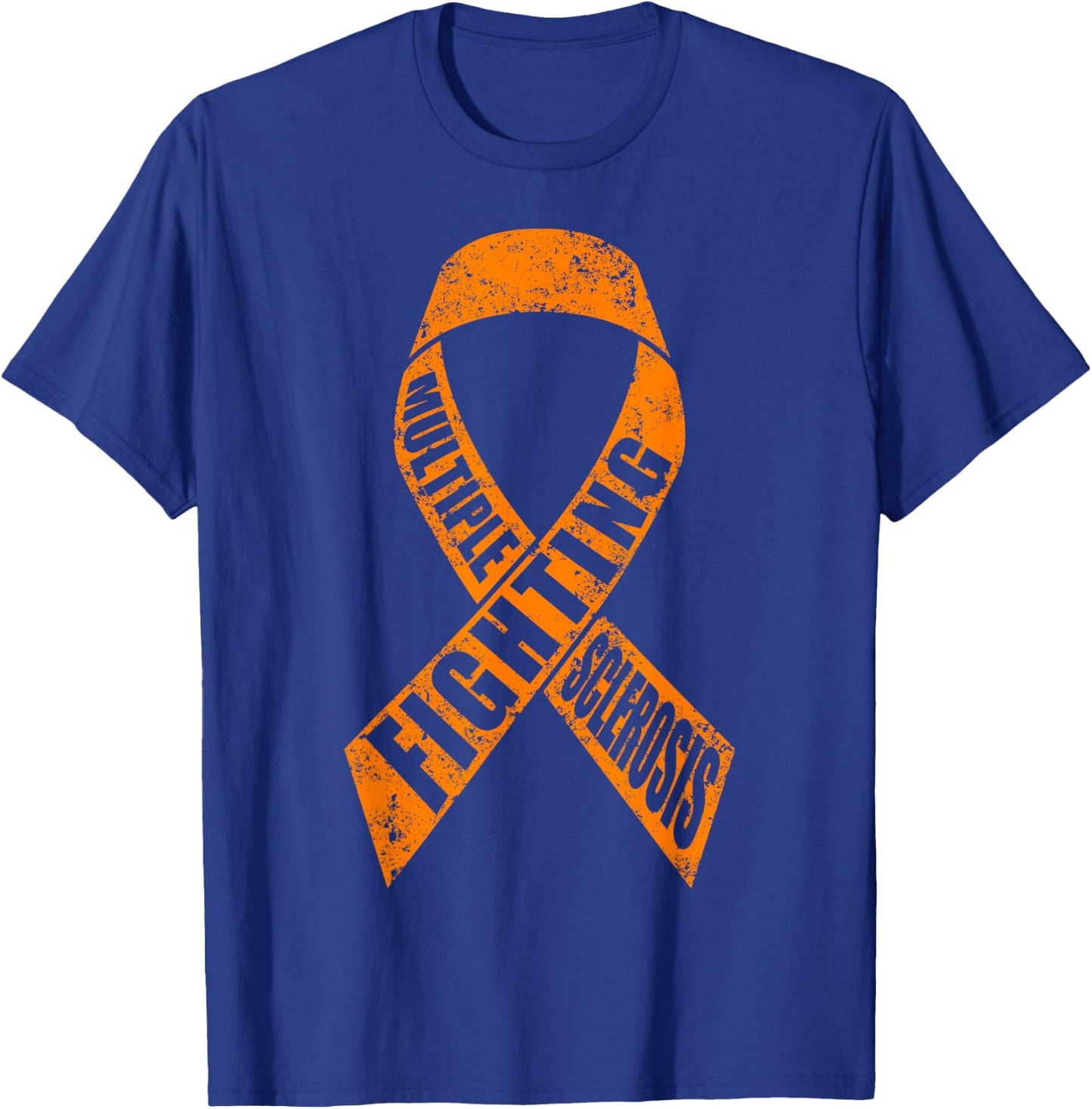 Fighting Multiple Sclerosis Awareness T-Shirt - T-Shirt | Royal