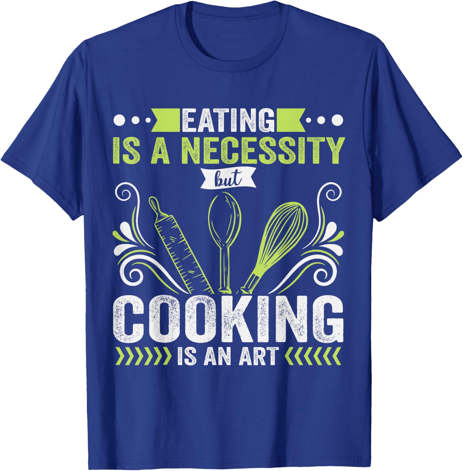 Gangster Chef Culinary Badass Mamas Cooking Is Necessity Art T-Shirt - T-Shirt | Royal