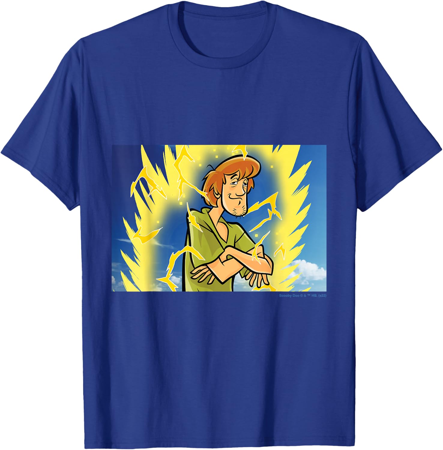 Shaggy Power Up T-Shirt - T-Shirt | Royal