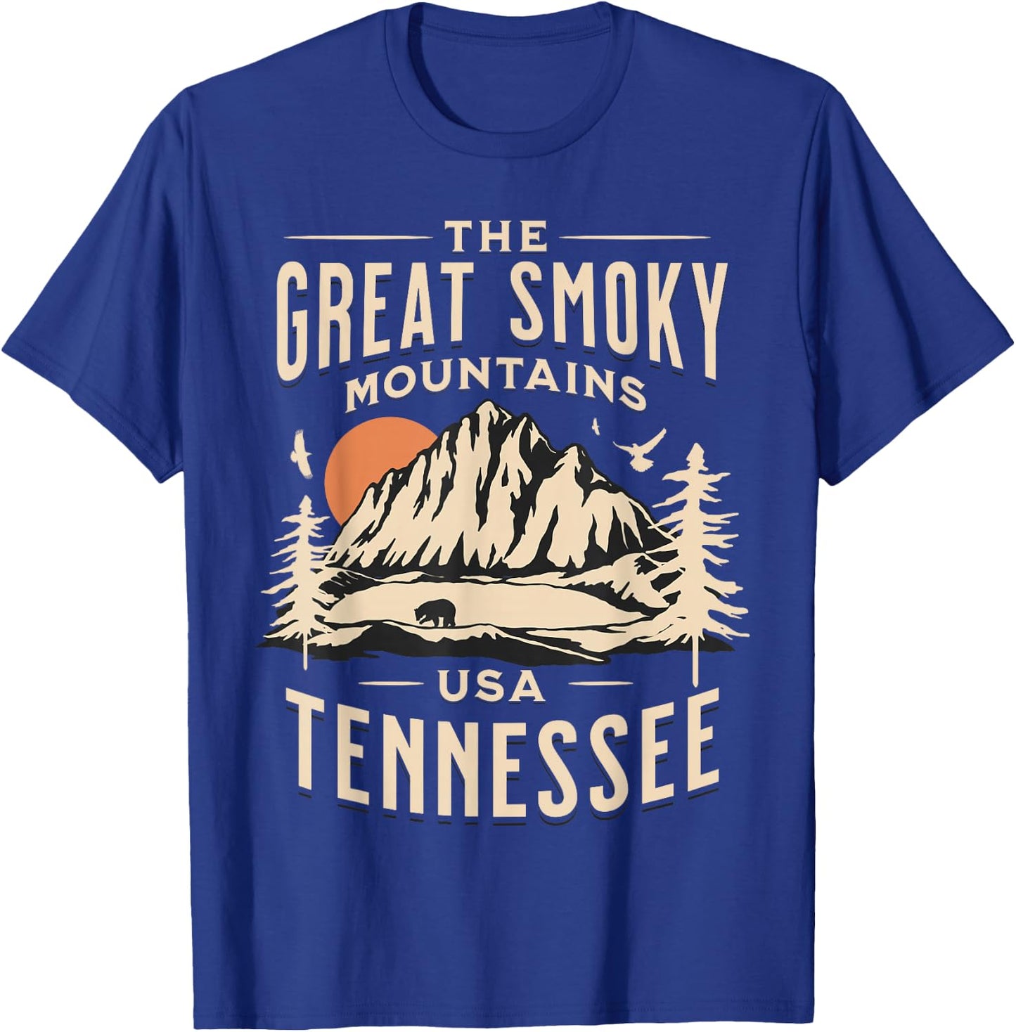 Smoky Mountains National Park T-Shirt - T-Shirt | Royal