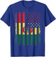 Bolivian American Flag Bolivian Roots Bolivia America T-Shirt - T-Shirt | Royal