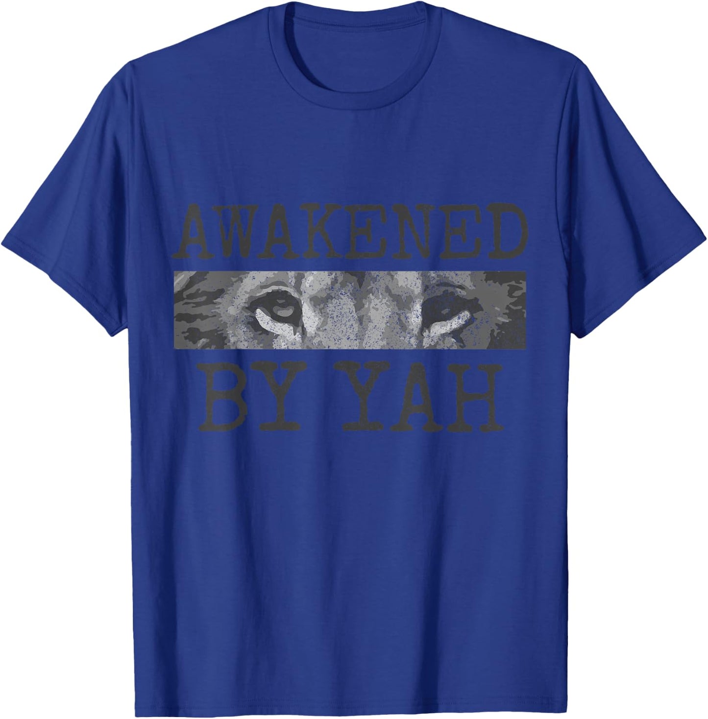 Hebrew Israelite Awakened By Yah Judah Lion Jew Jewish T-Shirt - T-Shirt | Royal