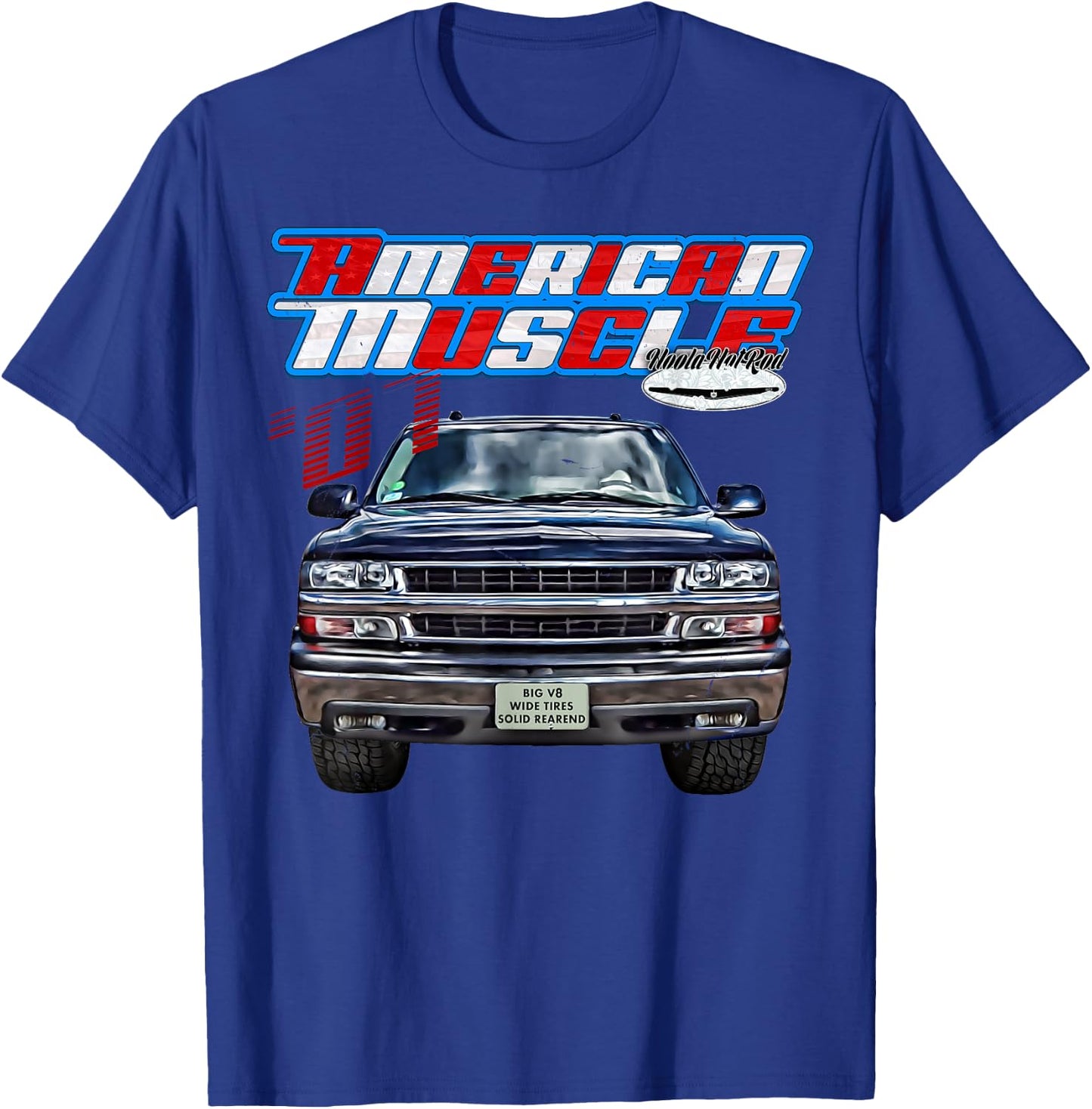 2001,Tahoe,Squarebody Truck,Yukon,Suburban,Silverado,C3500HD T-Shirt - T-Shirt | Royal