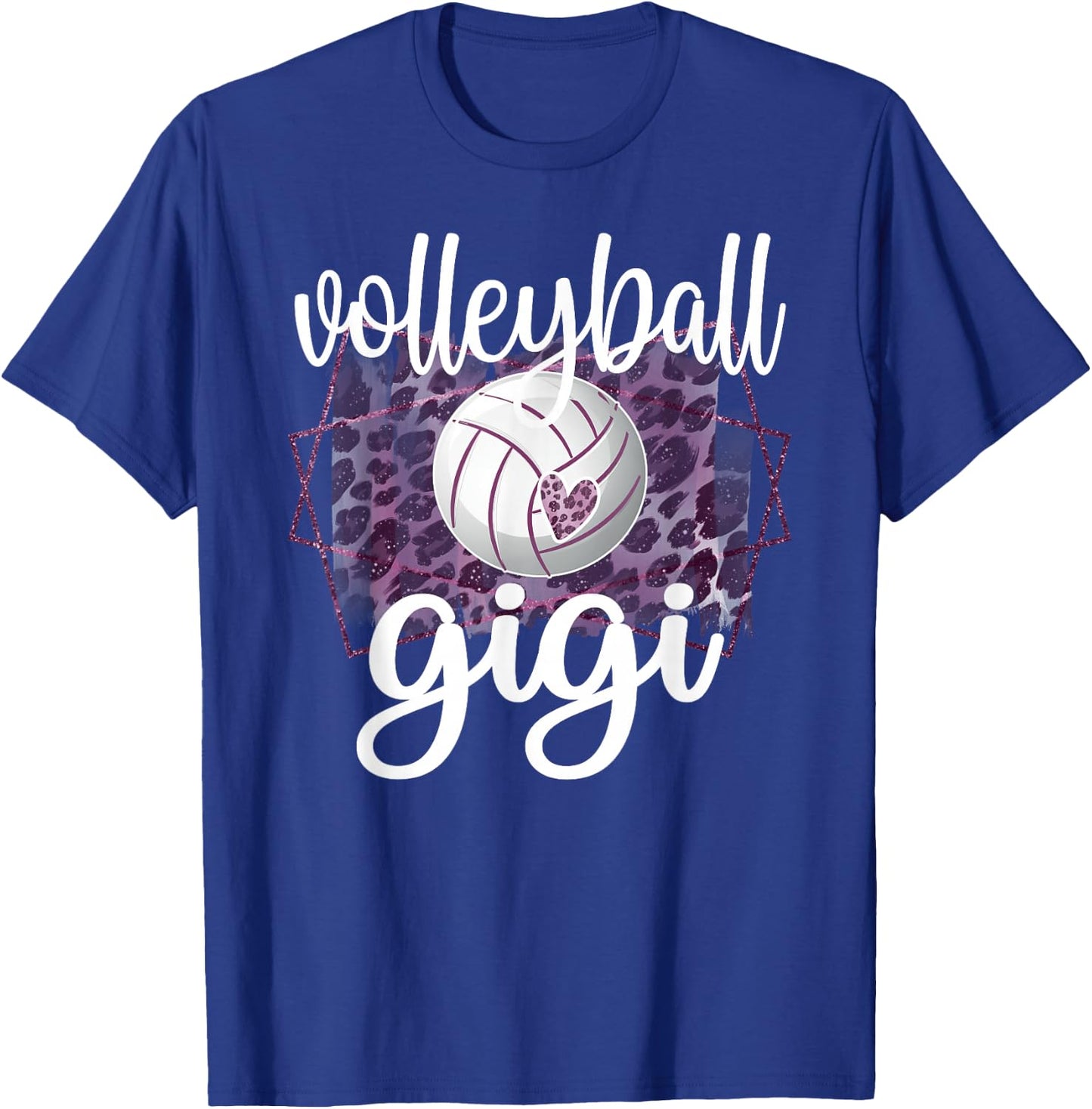 Volleyball Gigi Grandma Of Volleyball Player Gigi T-Shirt - T-Shirt | Royal