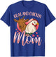 Goat Chicken Mom Farmer Rancher T-Shirt - T-Shirt | Royal