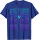 Wind Turbine Gifts -Adults, -Kids Retro-Modern Black Short Sleeve T-Shirt - T-Shirt | Royal