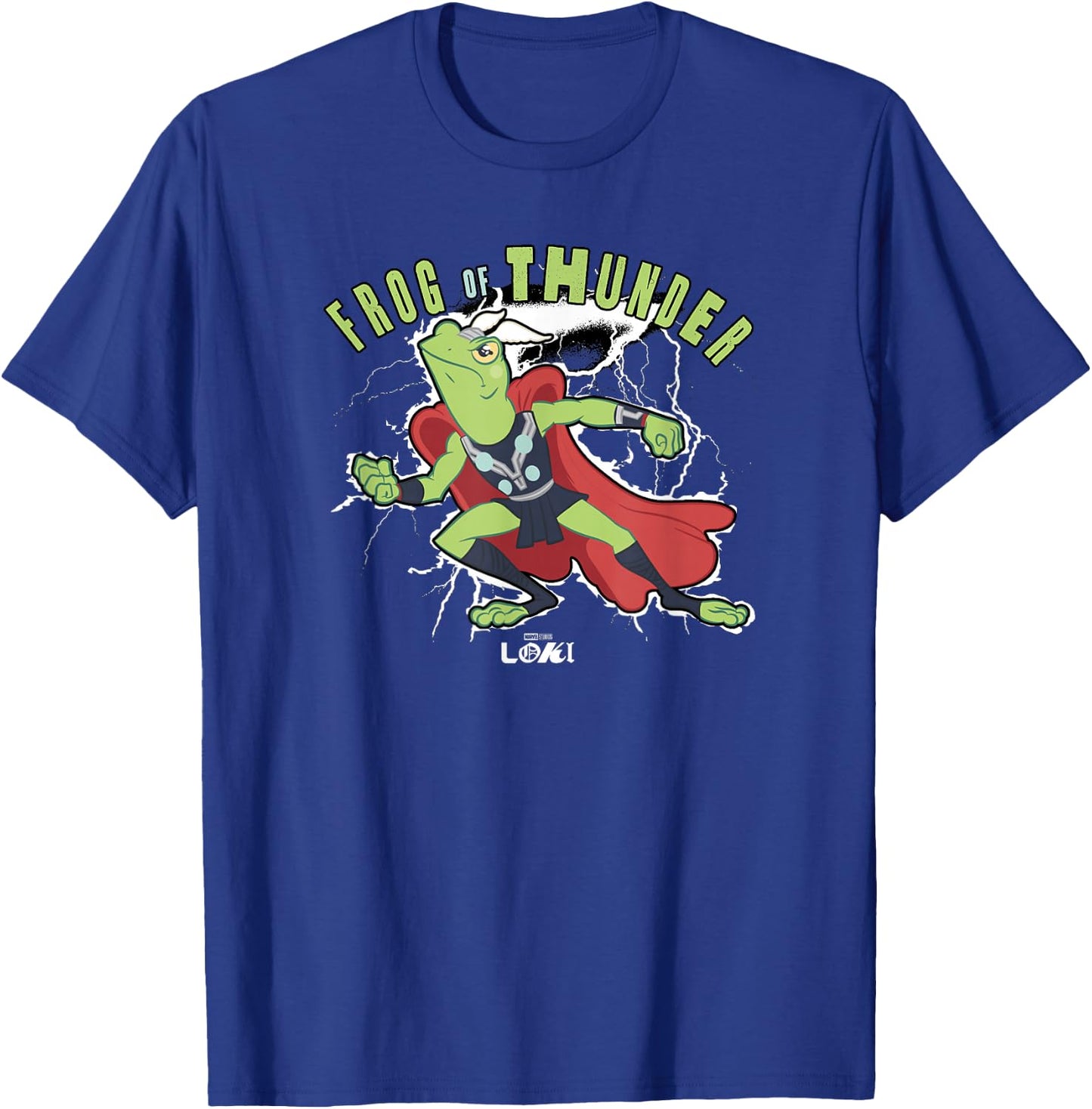 Marvel Loki Thor Variant Frog Of Thunder T-Shirt - T-Shirt | Royal