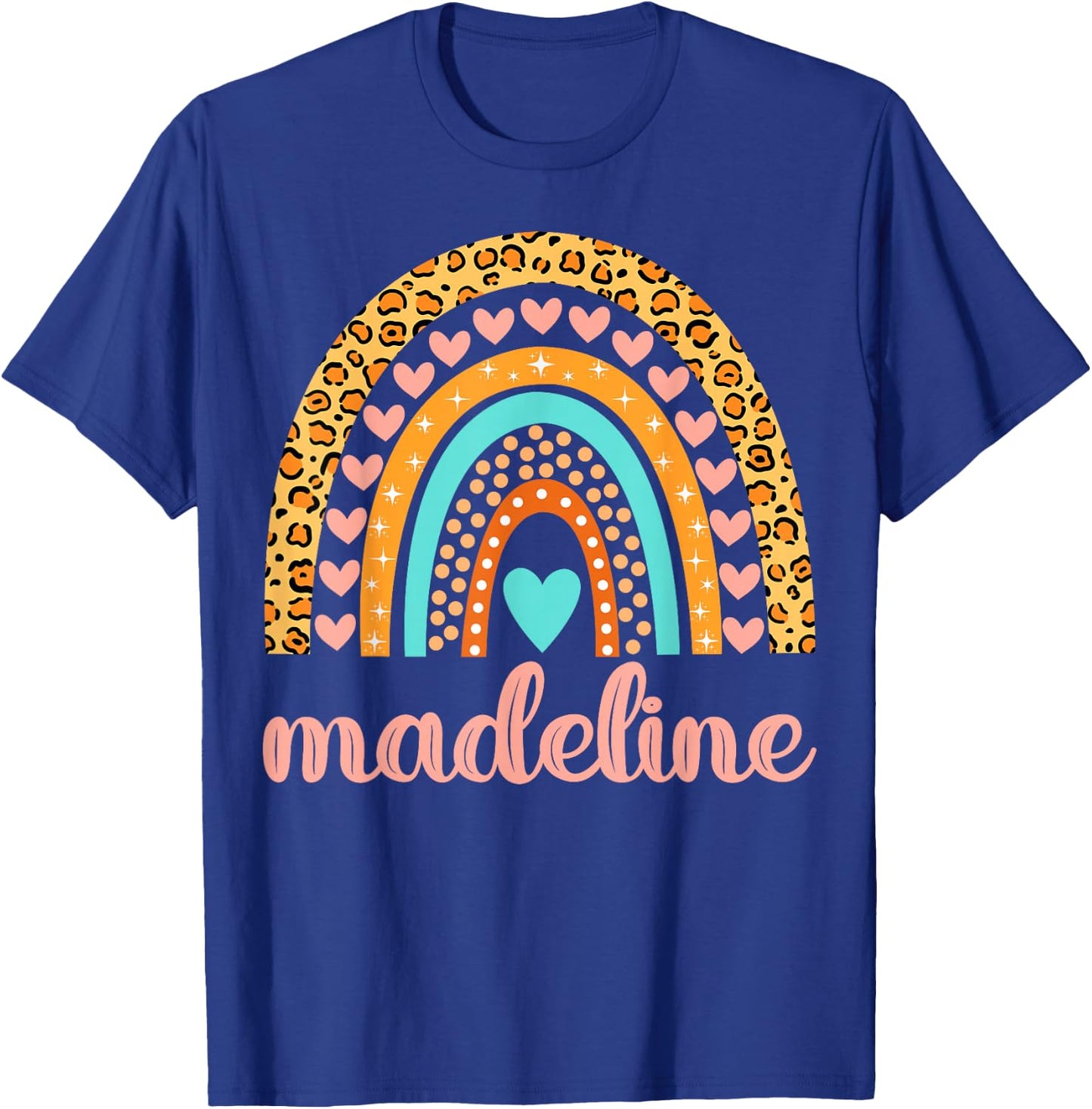 Madeline Madeline Name Birthday Shirt Gift T-Shirt - T-Shirt | Royal