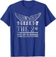 Defend The 2nd Shall Not Be Infringed T-Shirt - T-Shirt | Royal
