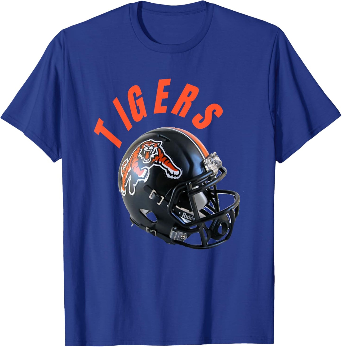 Tigers Helmet Sports, Football, Baseball. Massillon T-Shirt - T-Shirt | Royal