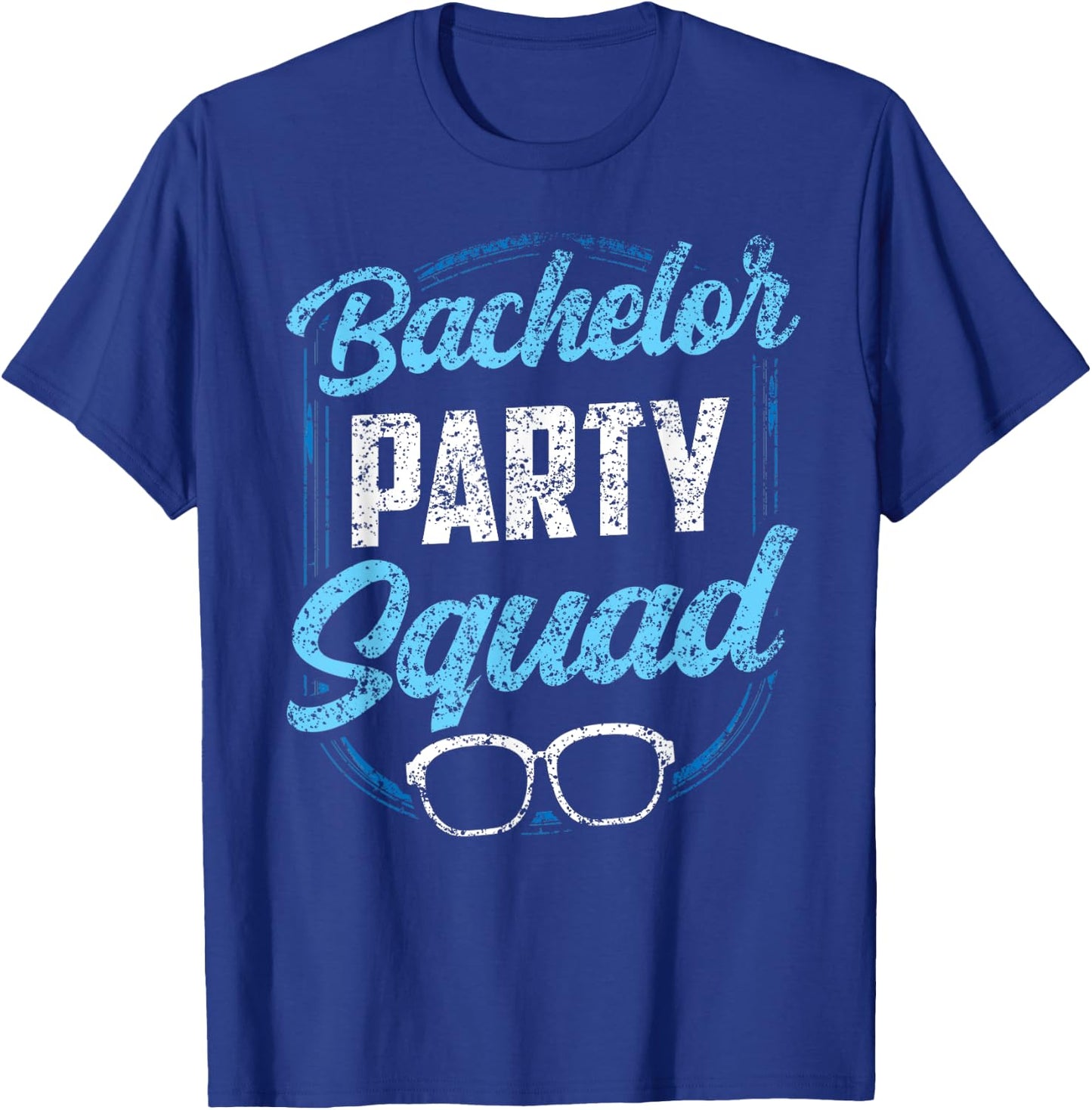 Bachelor Party Squad Team Bride Groom T-Shirt - T-Shirt | Royal