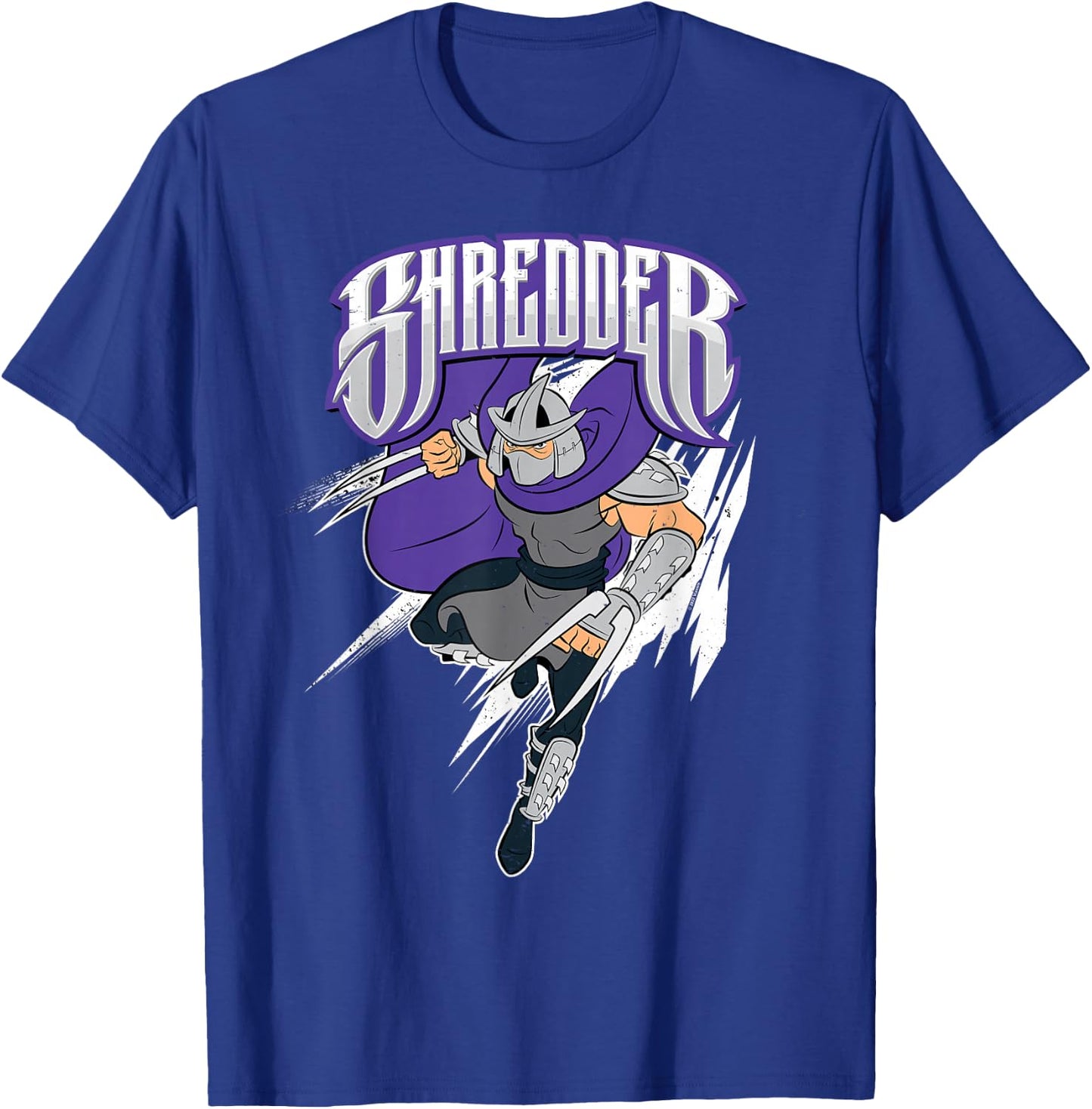 Teenage Mutant Ninja Turtles Shredder Thrust T-Shirt - T-Shirt | Royal