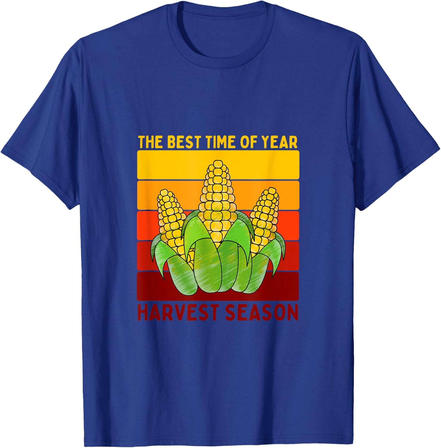 The Best Time of Year Harvest Season - Fun Farming T-Shirt - T-Shirt | Royal