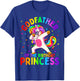 Godfather of the Birthday Princess Girl Dabbing Unicorn T-Shirt - T-Shirt | Royal
