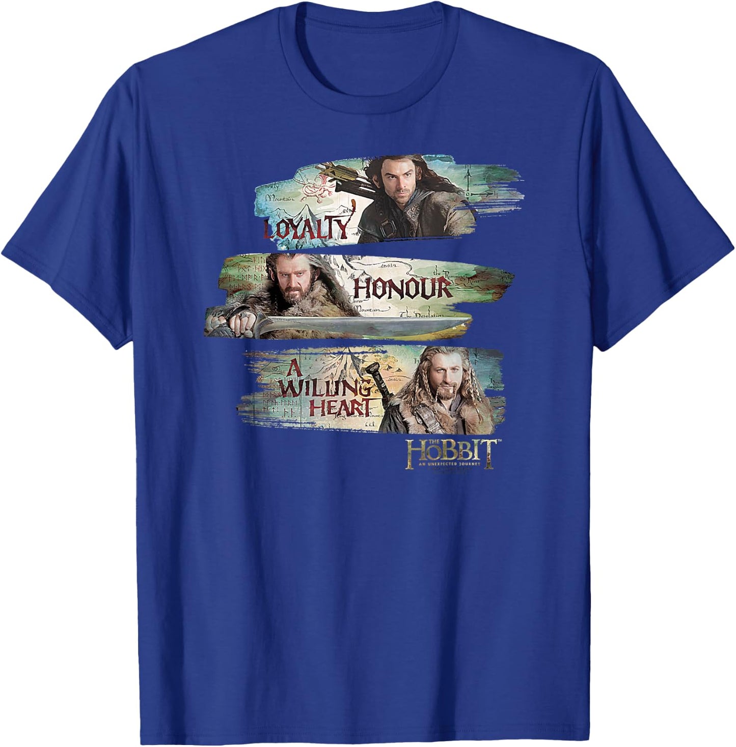 Hobbit Loyalty and Honour T-Shirt - T-Shirt | Royal