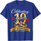19 Years of Marriage 19th Anniversary 2007 2026 Shirt T-Shirt - T-Shirt | Royal