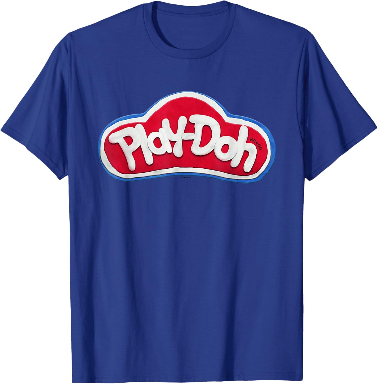 Play-Doh Logo Made with Play-doh T-Shirt - T-Shirt | Royal