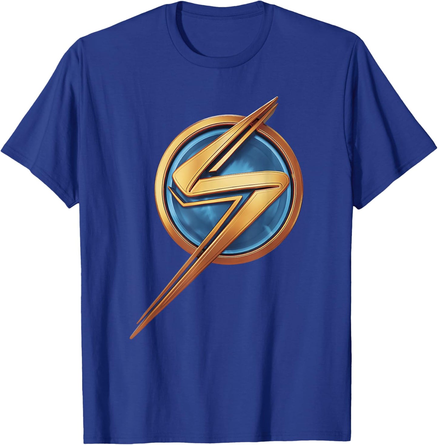 Marvel Ms. Marvel Logo T-Shirt - T-Shirt | Royal