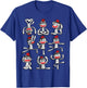 Yoga Pose Asana Sock Monkey Cute Wellness T-Shirt - T-Shirt | Royal