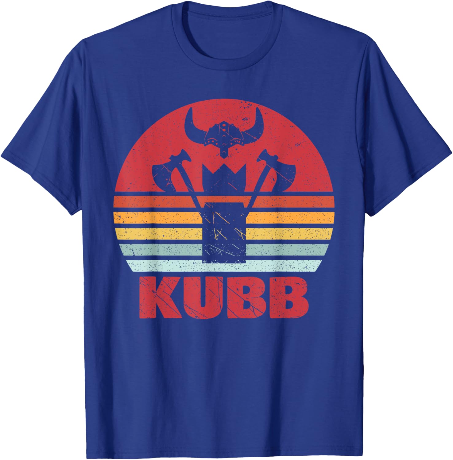 Vintage Cub motif Viking game Viking chess retro graphic T-Shirt - T-Shirt | Royal