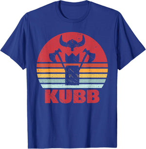 Vintage Cub motif Viking game Viking chess retro graphic T-Shirt - T-Shirt | Royal