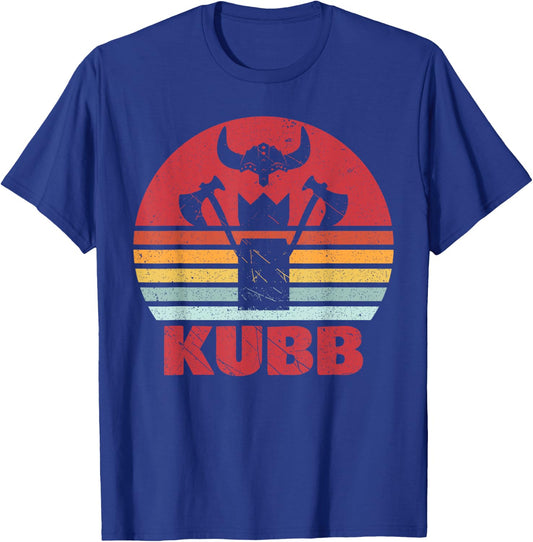 Vintage Cub motif Viking game Viking chess retro graphic T-Shirt - T-Shirt | Royal