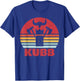 Vintage Cub motif Viking game Viking chess retro graphic T-Shirt - T-Shirt | Royal